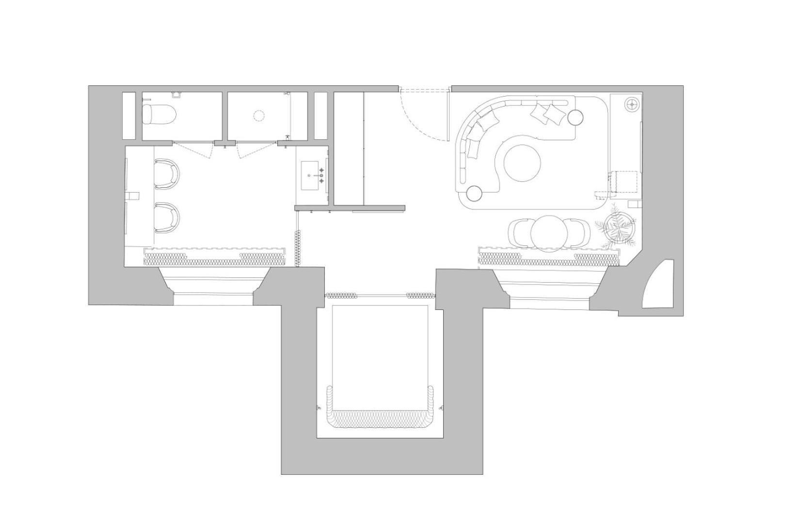 Virgin Hotels Эдинбург Экстерьер фото Plan of the apartment